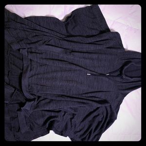 Athleta charcoal poncho